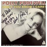 Polly Podewell Don't You Know I Care signed CD