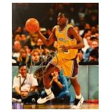 LA Laker Eddie Jones signed photo