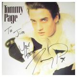 Tommy Page signed album