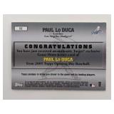 Paul Lo Duca Baseball Trading Card with Game...