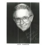 Comedian Arte Johnson signed photo