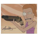Rick and Morty Spencer Grammer Signed Photo