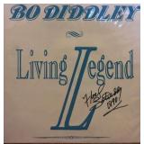 Bo Diddley Living Legend signed album