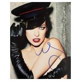 Milla Jovovich signed photo
