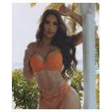 Swimsuit Model Luna Lavine Signed Photo