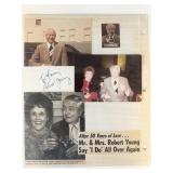 Marcus Welby MD Robert Young signed photo album...