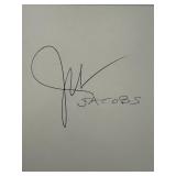 JM Jacobs original signature
