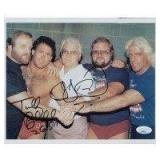 WWE WWF Wrestler Tully Blanchard Signed Photo