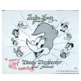 Woody WoodpeckerWalter Lantz Signed Photo JSA...
