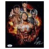WWE Wrestler Lio Rush Signed Photo
