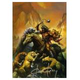 Fantasy Artist Ken Kelly Signed Photo