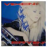 Vixen signed Cryin' 45 sleeve autographed by...