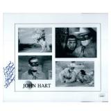 The Lone Ranger John Hart Signed Photo JSA