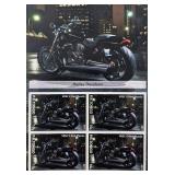 Harley Davidson  Stamp Set