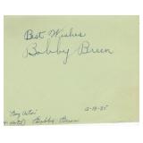 Bobby Breen Signed Photo
