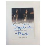 Game of Thrones signed card