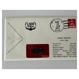 L-1011 Tristar gold stamped FDC commemorating...