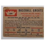 Burleigh Grimes Signed Baseball Trading Card -...
