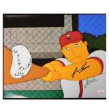 The Simpsons Jose Canseco Signed Photo JSA