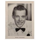 Musician Dick Haymes Signed Photo