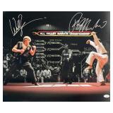 The Karate Kid Ralph Macchio and William Zabka...