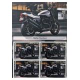 Harley Davidson Stamp Set