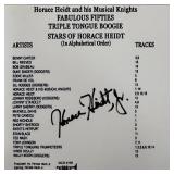 Horace Heidt Jr. Fabulous Fifties signed CD