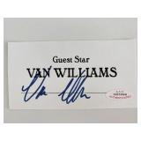 Van Williams Original Signature - A.A.U...