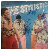 The Stylistics band signed album