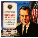 President Richard Nixon signed Inaugural...