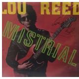 Lou Reed signed Mistrial album
