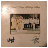 Cheech and Chong signed Wedding Album