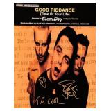 Green Day signed sheet music