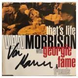 Van Morrison That's Life signed CD