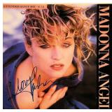 Madonna signed 'Angel' 12 inch single album