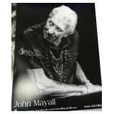 John Mayall signed photo