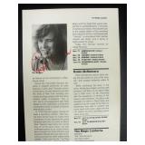 Don McLean signed book photo