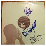The Tubes Outside Inside band signed album