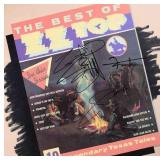 ZZ Top signed The Best Of ZZ Top album