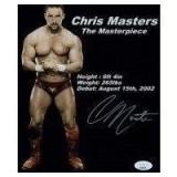 WWE NWA TNA Chris Masters Signed Photo
