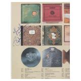 Richie Havens signed book page