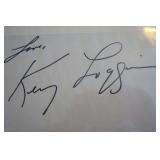 Kenny Loggins original autograph