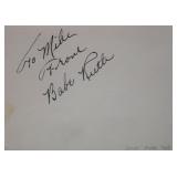 Babe Ruth signature slip