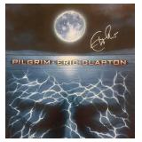 Eric Clapton Pilgrim signed album Flat