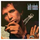 Keith Richards signed Talk is Cheap album