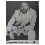 Jethro Tull Ian Anderson signed photo