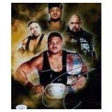 WWE WWF TNA Wrestler D'Lo Brown Signed Photo