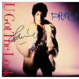 Prince signed 12 inch single 'U Got The Look'...