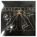 Last in Line album cover signed by Vivian...