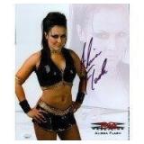 TNA Wrestler Alissa Flash Signed Photo